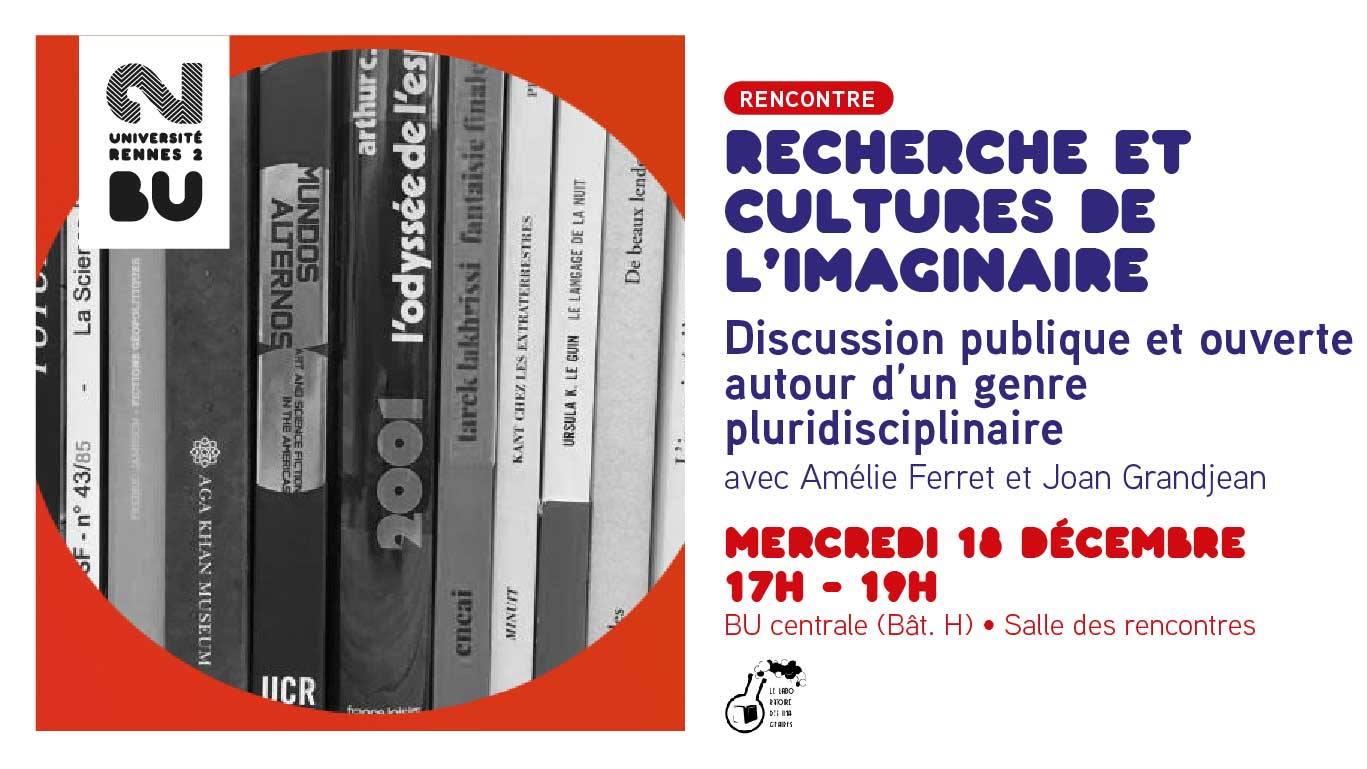Photo de Recherche et cultures de l'imaginaire à Rennes